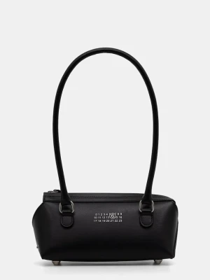 MM6 Maison Margiela torebka bagietka damska skórzana czarny