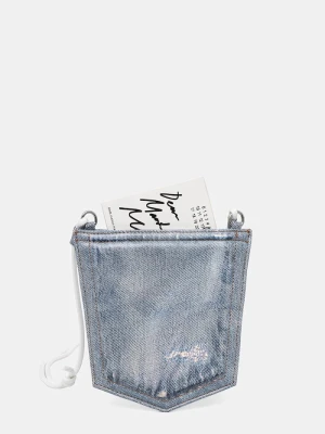 MM6 Maison Margiela torebka crossbody damska niebieski