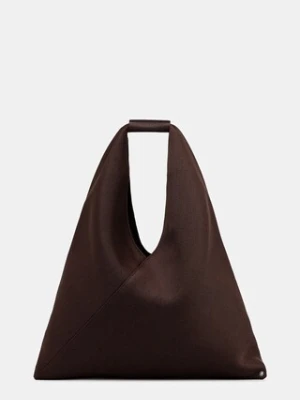 MM6 Maison Margiela torebka kolor brązowy S54WD0039.P6414.T2625