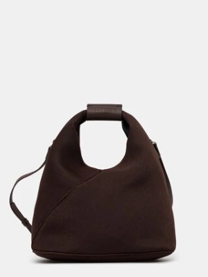 MM6 Maison Margiela torebka kolor brązowy SB6WD0026.P6414.T2625