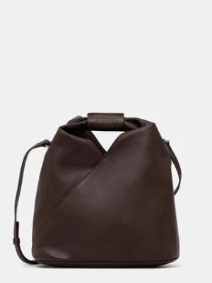 MM6 Maison Margiela torebka kolor brązowy SB6WD0026.P8396.T2164