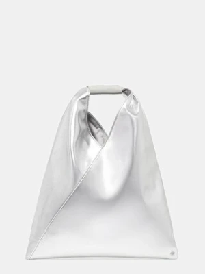 MM6 Maison Margiela torebka kolor srebrny S54WD0043