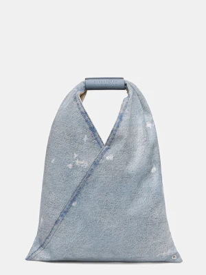 MM6 Maison Margiela torebka shopper damska niebieski