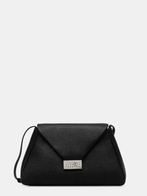 MM6 Maison Margiela torebka skórzana kolor czarny SB5ZH0023.P7255.T8013