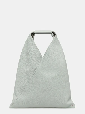 MM6 Maison Margiela torebka skórzana kolor zielony S54WD0043