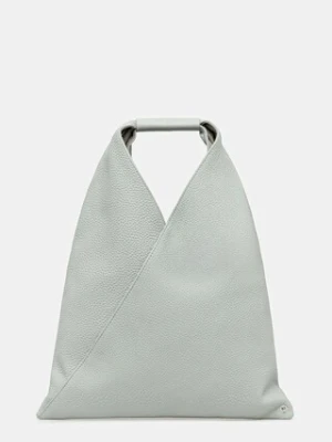 MM6 Maison Margiela torebka skórzana kolor zielony S54WD0043