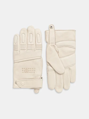 MM6 Maison Margiela x Agnelle rękawiczki skórzane