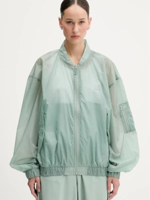 MM6 Maison Margiela x Salomon kurtka kolor turkusowy przejściowa S52AM0327