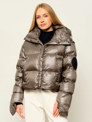 MMC Puchowa kurtka 2w1 Rafo | Cropped Fit metaliczny