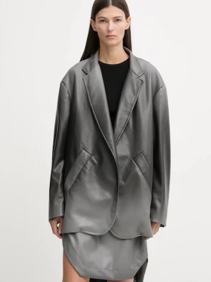 MMC STUDIO kurtka kolor szary przejściowa oversize OMBRE.JACKET