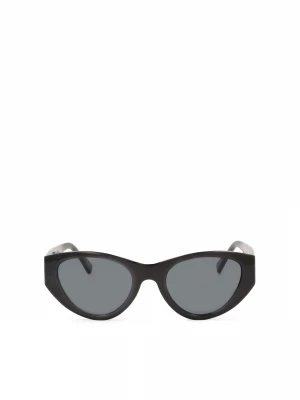 Modne czarne okulary przeciwsłoneczne Kazar