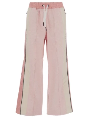 Modne Spodnie Spodnie Dresowe z szerokimi nogawkami Moncler