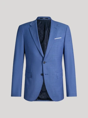 Modułowa marynarka Herby w wzór w kolorze średnio niebieskim Joop