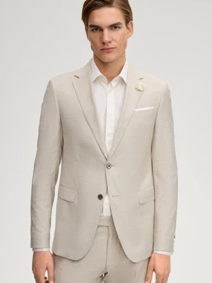 Modułowa marynarka ślubna Herby w kolorze jasnobeżowym Joop