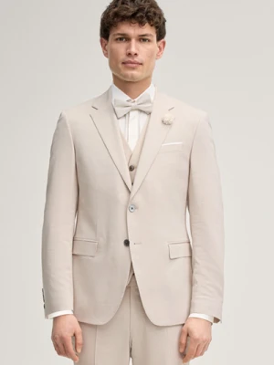 Modułowa marynarka ślubna Herby w kolorze jasnobeżowym Joop