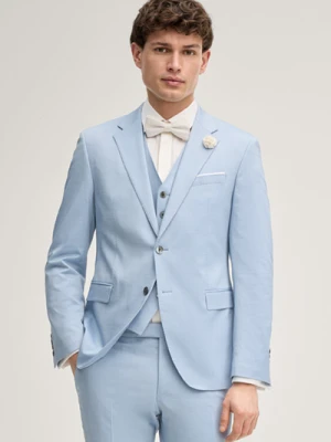 Modułowa marynarka ślubna Herby w kolorze jasnoniebieskim Joop
