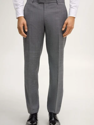 Modułowe spodnie do garnituru Brad w kolorze szarym strukturalnym Joop
