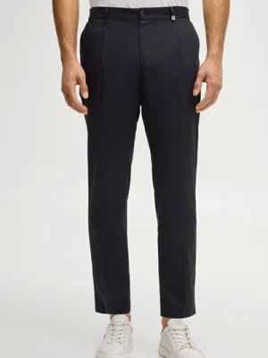 Modułowe spodnie do garnituru Lester w kolorze granatowym Joop