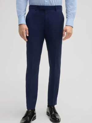 Modułowe spodnie garniturowe Blayr w kolorze ciemnoniebieskim Joop