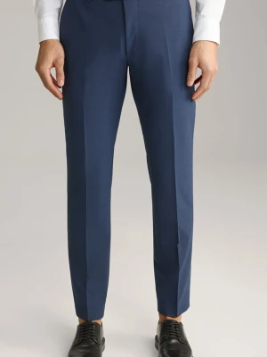 Zdjęcie produktu Modułowe spodnie garniturowe Blayr w kolorze ciemnoniebieskim z efektem melanżu Joop