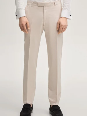 Modułowe spodnie od garnituru Blayr w kolorze jasnobeżowym Joop