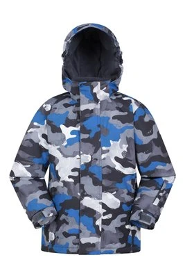 Mogal dziecięca kurtka narciarska z nadrukiem - Blue Mountain Warehouse