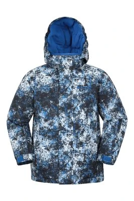 Mogal dziecięca kurtka narciarska z nadrukiem - White Mountain Warehouse