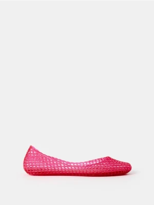 Mohito - Baleriny gumowe - mocny różowy