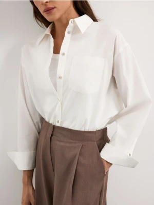 Mohito - Bawełniana koszula - biały