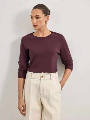 Zdjęcie produktu Mohito - Bawełniany longsleeve - mahoń