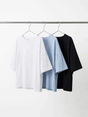 Mohito - Bawełniany t-shirt - biały