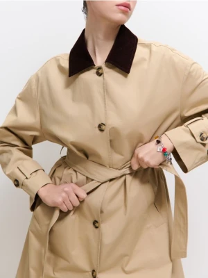 Mohito - Bawełniany trencz - beżowy