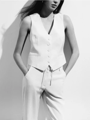 Mohito - Beżowa kamizelka - beżowy