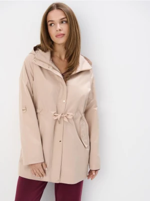 Mohito - Beżowa kurtka parka - beżowy