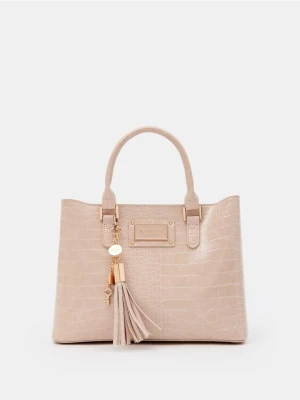 Mohito - Beżowa torebka city bag - beżowy