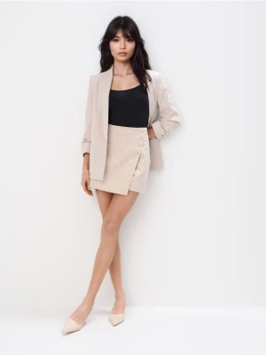 Mohito - Beżowe spódnico-szorty - beżowy