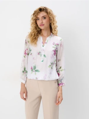Mohito - Biała bluzka w kwiaty - biały