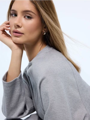 Mohito - Bluza basic - szary
