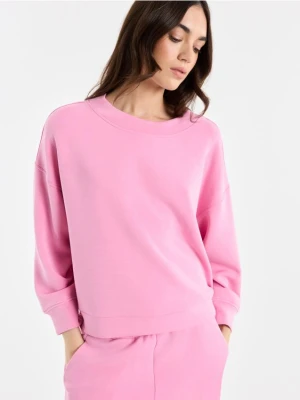 Mohito - Bluza basic z modalem - różowy