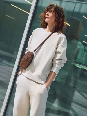 Zdjęcie produktu Mohito - Bluza oversize - beżowy