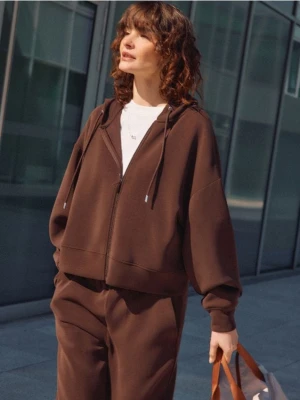 Mohito - Bluza z modalem - ciemnobrązowy