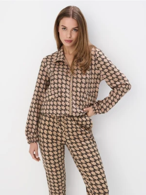 Mohito - Bluza z zamkiem - beżowy