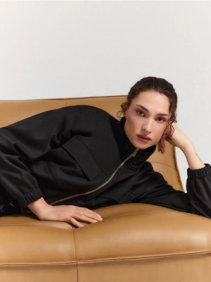 Mohito - Bluza z zamkiem - czarny