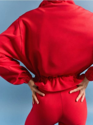 Mohito - Bluza z zamkiem - czerwony