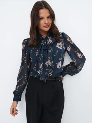 Mohito - Bluzka w kwiaty - zielony