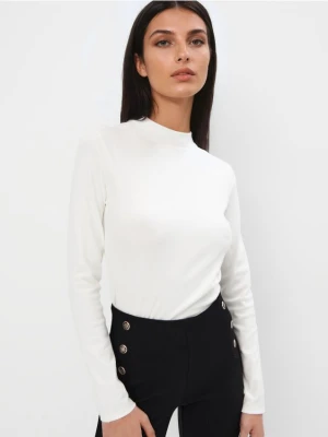 Mohito - Bluzka z długim rękawem - kremowy