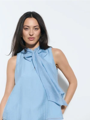 Mohito - Bluzka z lyocellem - błękitny