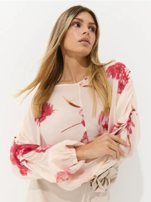 Mohito - Bluzka z lyocellem - kremowy