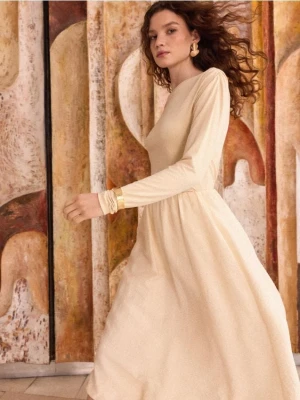 Mohito - Bluzka z lyocellem - kremowy