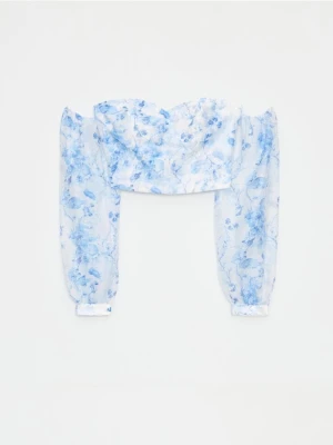 Mohito - Bluzka z odkrytymi ramionami - biały